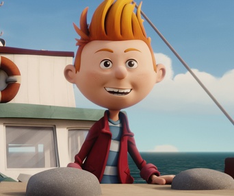 Une scène du film Félix et le trésor de Morgäa