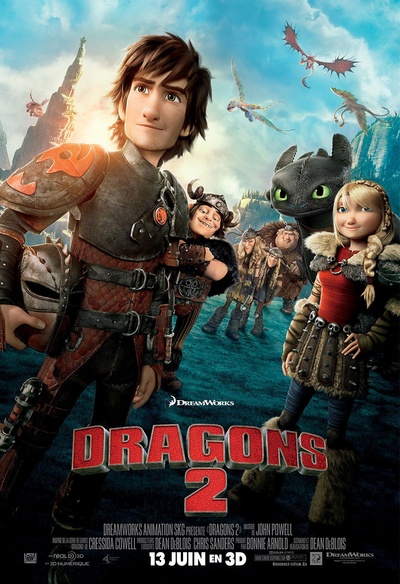 Affiche du film Dragons 2