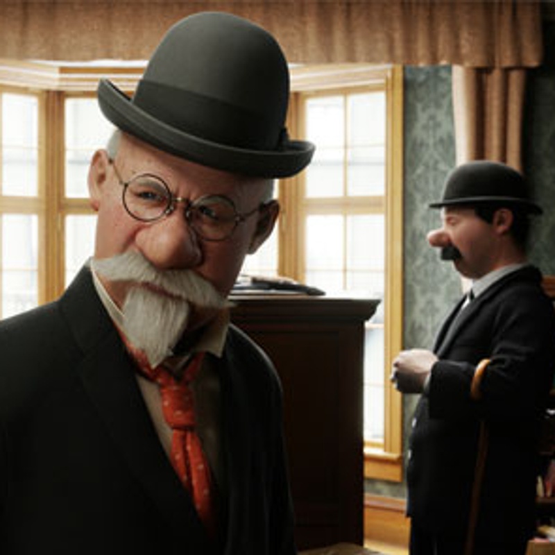Une scène du film The Adventures of Tintin: The Secret of the Unicorn
