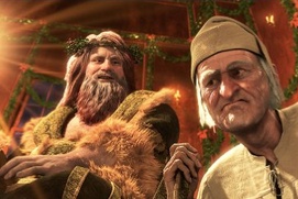 Scène du film A Christmas Carol