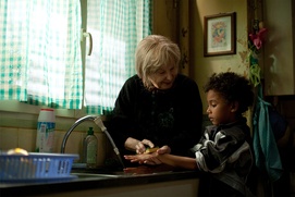 Une scène du film Paulette