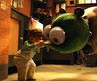 Scène du film Le fils du Masque