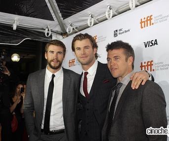 Sur le tapis rouge du film Rush