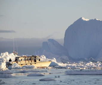 Une scène du film Under Thin Ice