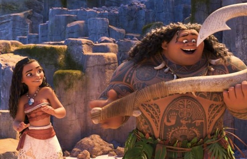 Une scène du film Moana