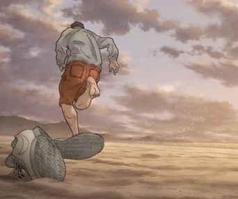Une scène du film The First Slam Dunk