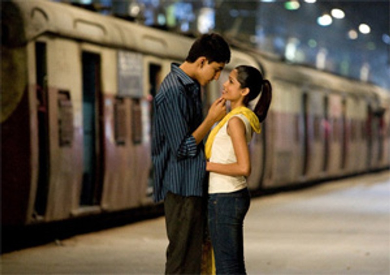 Une scène du film Slumdog Millionaire