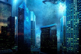 Affiche du film Skyline