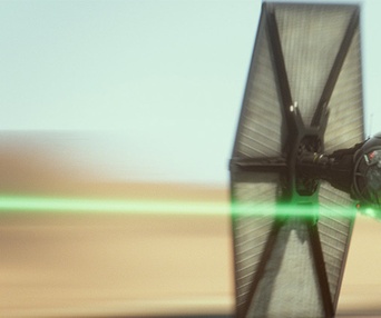 Une scène du film Star Wars: The Force Awakens
