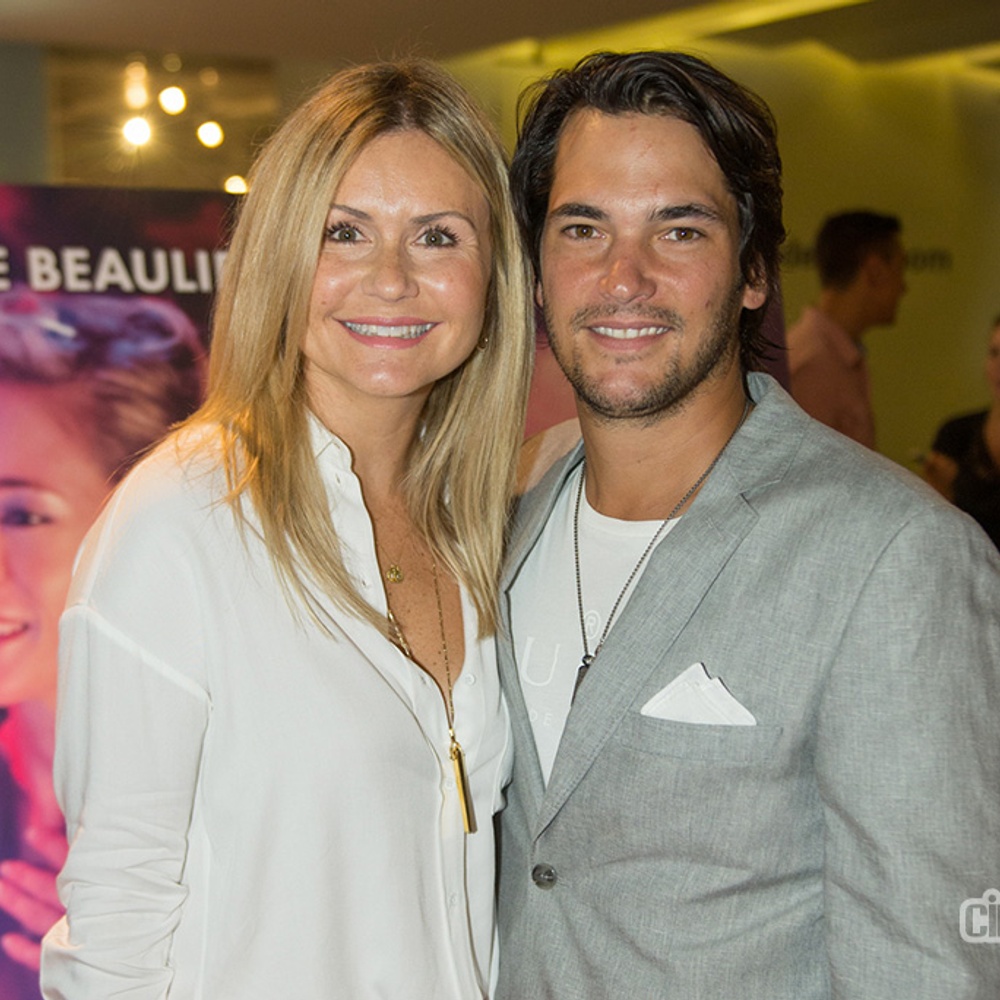 Sur le tapis rouge du film Le mirage