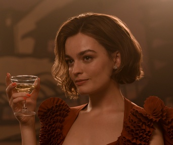 Une scène du film Death on the Nile