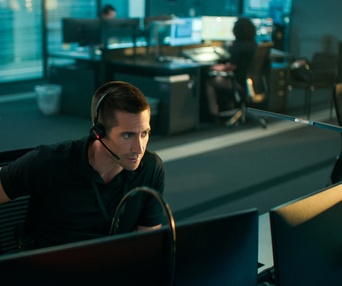 Une scène du film The Guilty