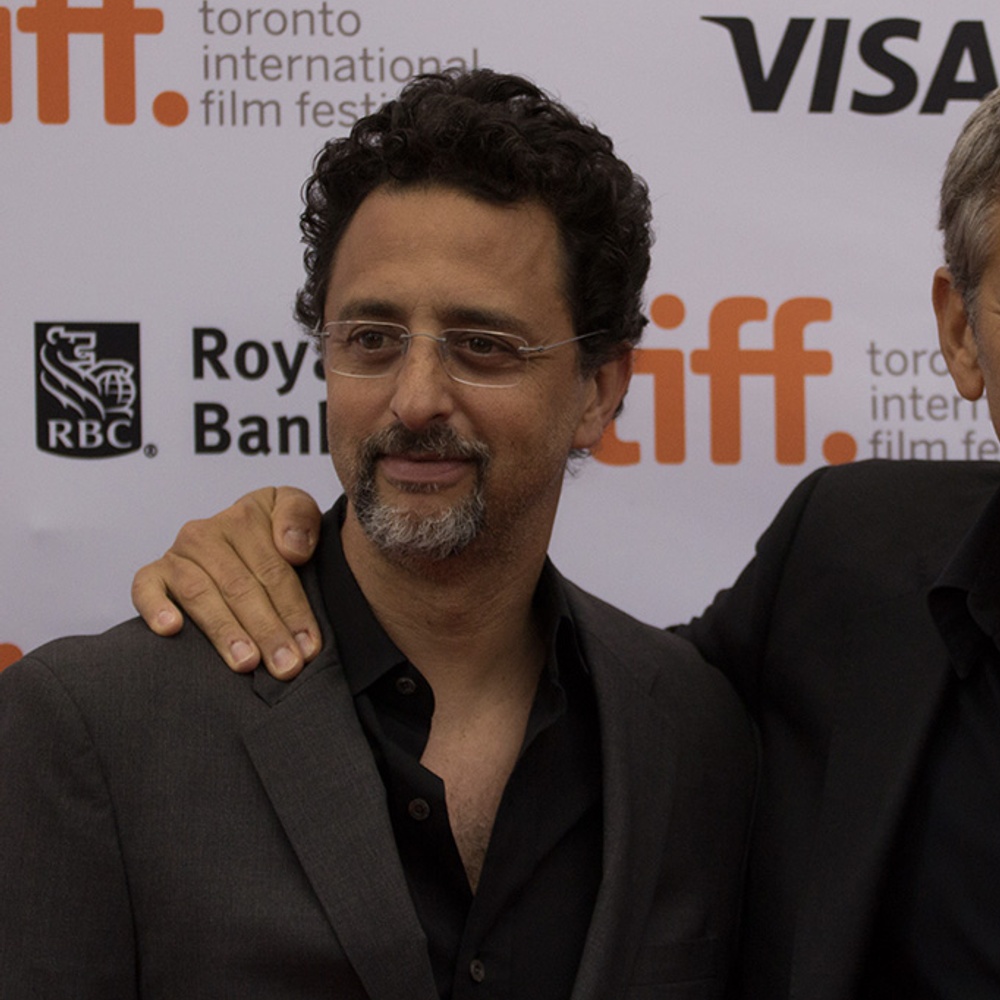Sur le tapis rouge du film Our Brand is Crisis