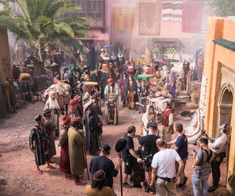 Une scène du film Aladdin