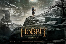 Affiche du film The Hobbit: The Desolation of Smaug Affiche du film The Hobbit: The Desolation of Smaug