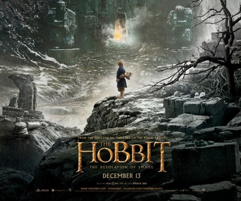 Affiche du film The Hobbit: The Desolation of Smaug