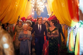 Une scène du film The Second Best Exotic Marigold Hotel Une scène du film The Second Best Exotic Marigold Hotel