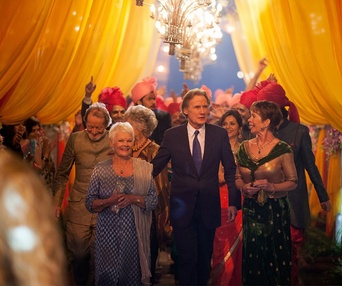 Une scène du film The Second Best Exotic Marigold Hotel