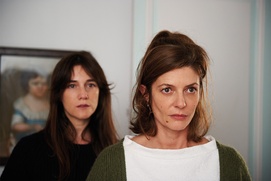 Une scène du film 3 coeurs Une scène du film 3 coeurs