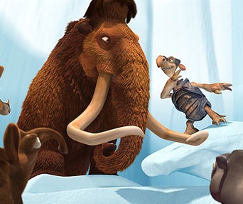 Scène du film L'ère de glace : La fonte