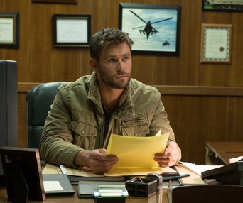 Une scène du film 12 Strong