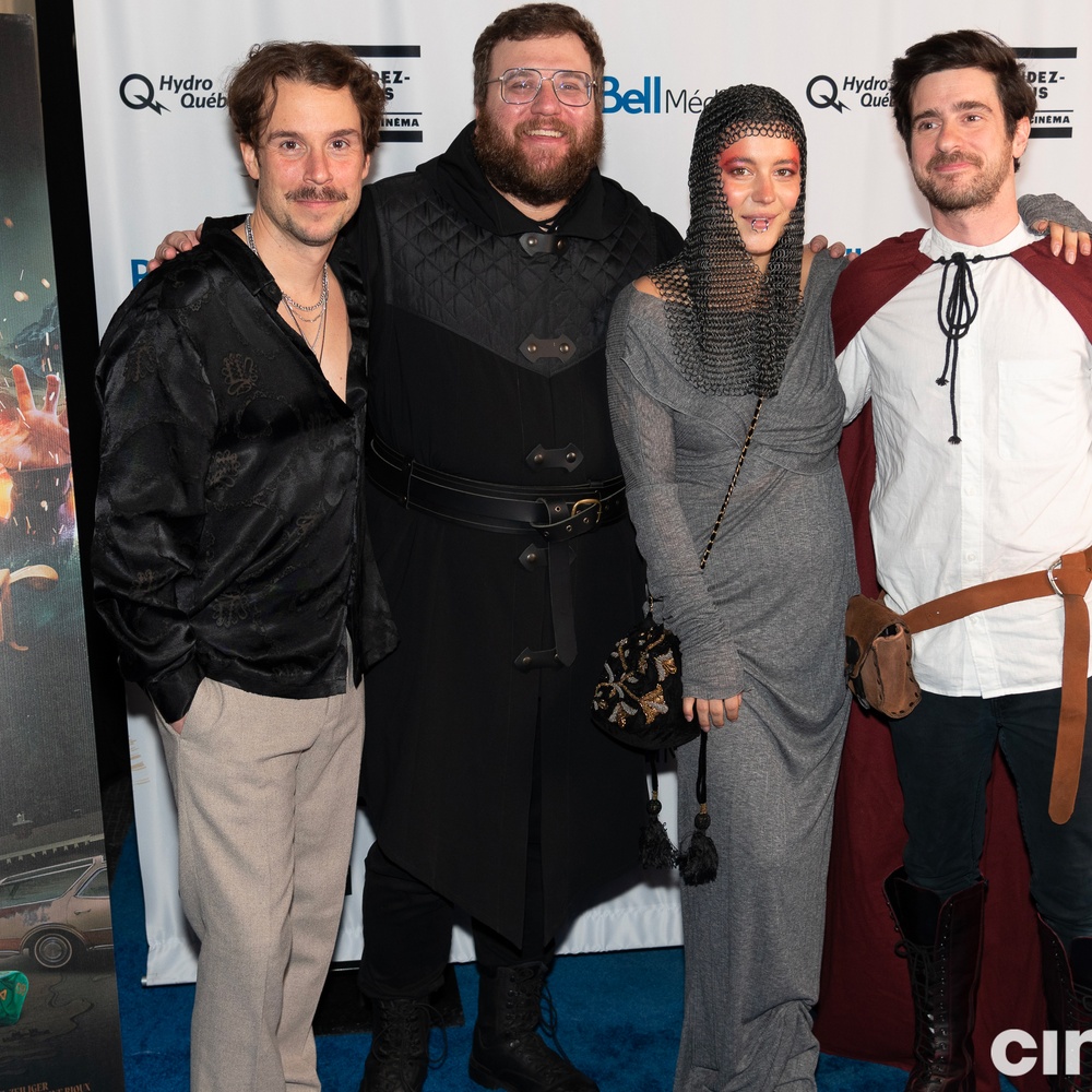 Sur le tapis rouge du film Farador