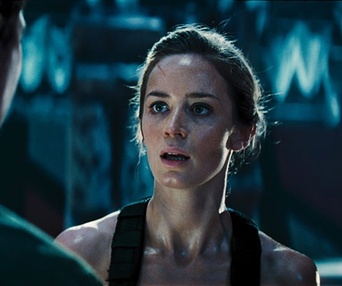 Une scène du film Edge of Tomorrow