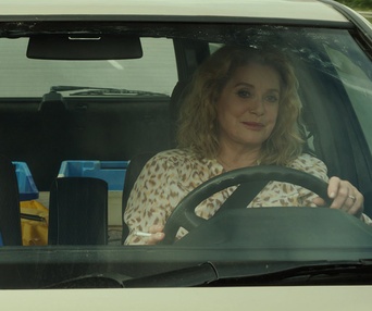 Une scène du film Elle s'en va