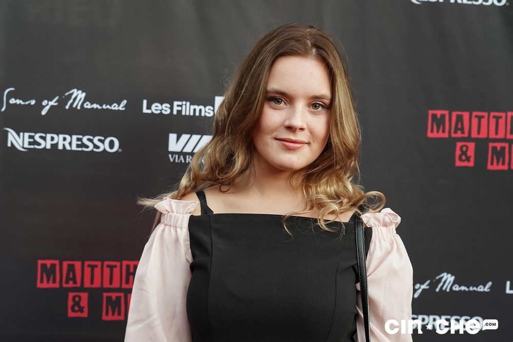 Sur le tapis rouge du film Matthias et Maxime
