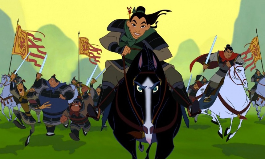 Une reprise en action réelle de Mulan en chantier