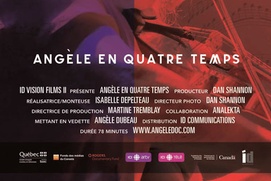 Affiche du film Angèle en quatre temps