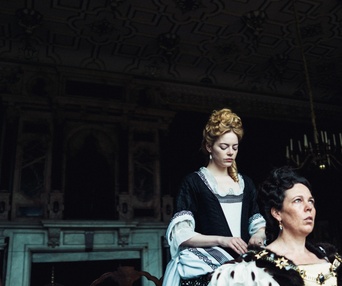 Une scène du film The Favourite