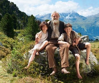 Une scène du film Heidi