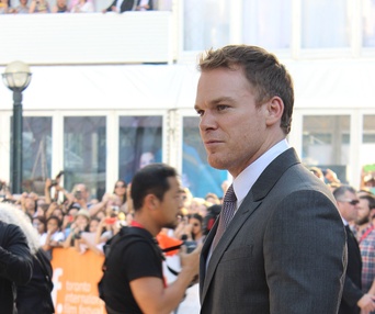 Sur le tapis rouge du film Kill Your Darlings