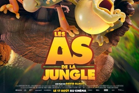 Affiche du film Les as de la jungle