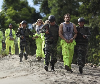 Une scène du film The Green Inferno