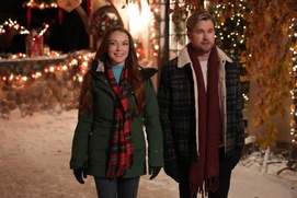 Une scène du film Falling for Christmas Une scène du film Falling for Christmas