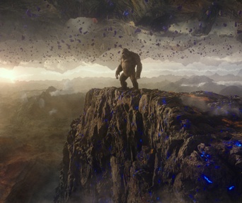 Une scène du film Godzilla vs Kong