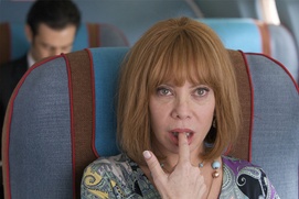 Une scène du film Les amants passagers