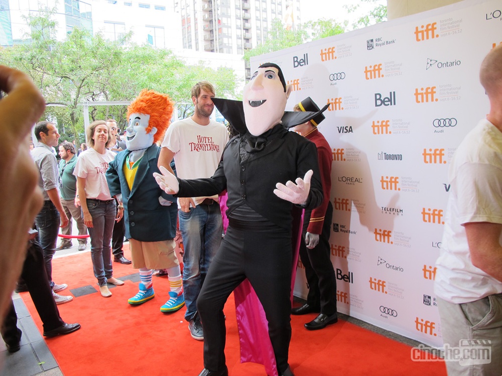 TIFF 2012 - Sur le tapis rouge de Hotel Transylvania