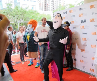 TIFF 2012 - Sur le tapis rouge de Hotel Transylvania