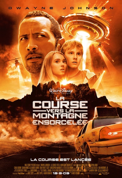 Affiche du film La course vers la montagne ensorcelée