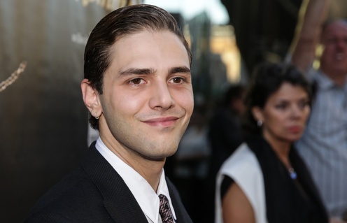 Xavier Dolan sur le plateau de Mommy