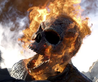 Une scène du film Ghost Rider: Spirit of Vengeance