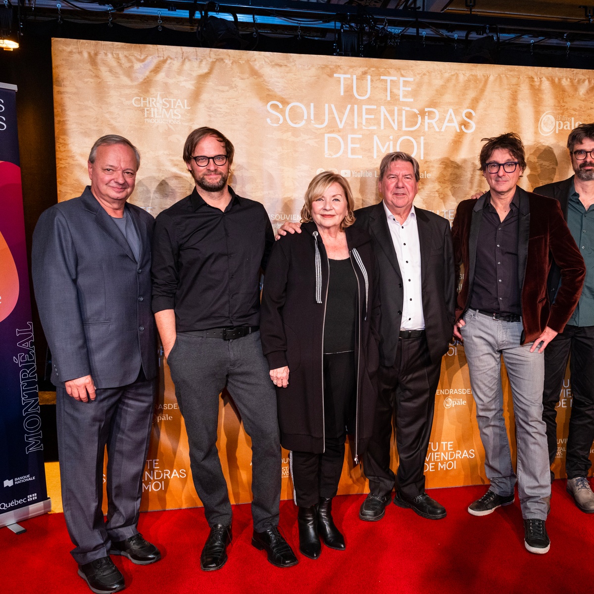 Sur le tapis rouge du film Tu te souviendras de moi