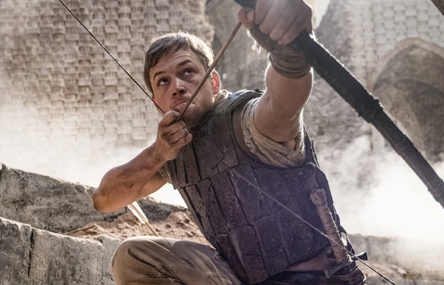 Une scène du film Robin Hood