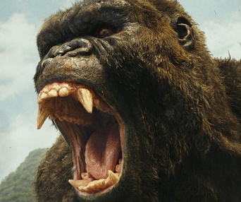 Une scène du film Kong : Skull Island