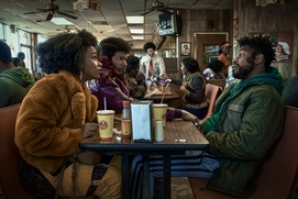 Une scène du film They Cloned Tyrone