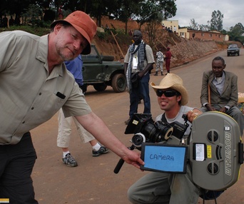 Scène du film Un dimanche à Kigali