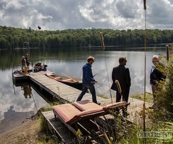 Sur le plateau de L'autre maison